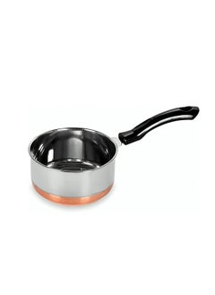 Buy Stainless Steel Copper Base Saucepan with Handle 19cm in UAE