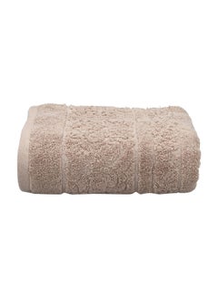 اشتري Highly Absorbent and Quick Drying Jacquard Hand Towel Beige 50 x 100 cm CN JE50X100-DROSE في السعودية