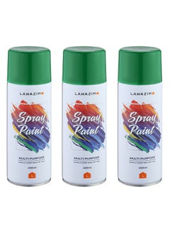 Buy Pack Of 3 Spray Paint Set - 37  Fresh Green in Saudi Arabia