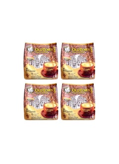 اشتري 4 Pack Old Town White Coffee 3 in 1 Classic ( 60 Sticks ) Free 4 Extra Sachets في الامارات