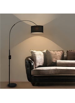 Buy Floor Lamp With Led Bulb Black in Saudi Arabia