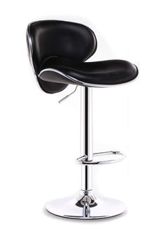 اشتري Fashionable Home Bar Stool Front Desk Chair European Bar Stool Reception High Stool Lift Chair(Color : Black) في الامارات