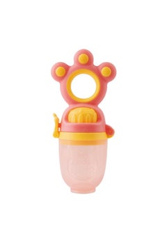 اشتري Food Fruit Feeder Pacifier With 3 Replacement Silicone Pouches Teething Toy في الامارات