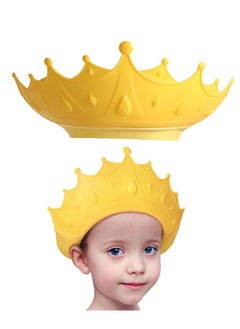 Buy Baby Shower Cap,Adjustable Kids Ear Protective Shower Cap,Protect Eye Ear Waterproof Shampoo Cap Bathing Hat for Baby Toddler Kids (Yellow) in Saudi Arabia