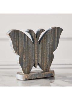 اشتري Splendid Wooden Butterfly Table Decor 25 x 19 x 4 cm في الامارات