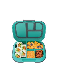 Buy Bento Style Kids Chill Lunch Box - Electric Aqua in UAE