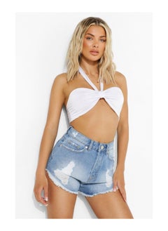 Buy Distressed Denim Shorts in UAE