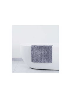 Buy Trinity Shaggy Bathmat 50x80cm Grey in UAE