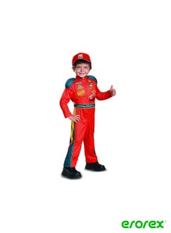 اشتري Cars 3 Lightning Mcqueen Classic Toddler Costume, Red, Small (2T) في السعودية
