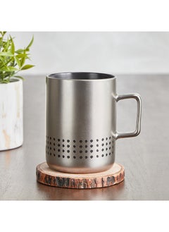 Buy Flair Stipple Stainless Steel Mug 400 ml in UAE