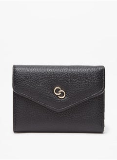 Buy Women's Monogram Bi-Fold Wallet with Magnetic Closure in Saudi Arabia