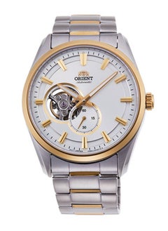 Buy Automatic Semi Skeleton White Dial Stainless Steel Men's Watch RA-AR0001S in UAE