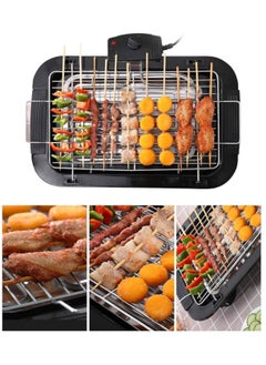 اشتري Smoke-less BBQ Grill Portable Tabletop Electric Griddle Removable في الامارات