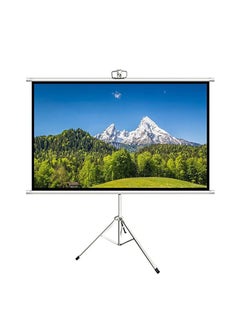 Buy Portable Tripod Screen Projector with Tripod Size 250X250cm in Saudi Arabia