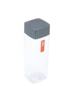 Buy Plastic Bottle With A Square Gray Cap in Saudi Arabia