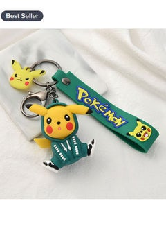 اشتري Cartoon Pokémon Pikachu Keychain Bag Pendant Decorative Accessories في السعودية