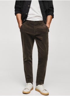 اشتري Corduroy Slim Fit Pants في الامارات