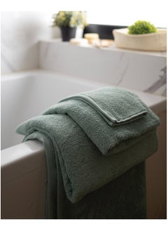 Buy plain towel set of 3 luxury towels (30x30)(50x100)(70x140) face,hand,bath towels 100% cotton in Egypt