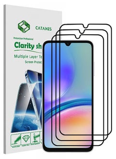 اشتري 3 Pack Of Samsung Galaxy A05s Screen Protector Scratch and Shatter Resistant Anti Bubble HD Clear Film في الامارات