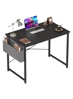 Buy Computer Desk 80cm Home Office Writing Study Desk Modern Simple Style Laptop Table with Storage Bag in Saudi Arabia