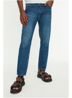 Buy Navy Blue Men's Relax Fit Jeans in Egypt