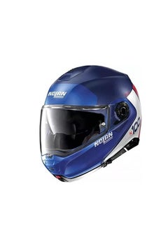 اشتري Nolan N100-5 Plus Distinctive N-Com 029 Flip-Up Helmet Impertor Blue - S في الامارات