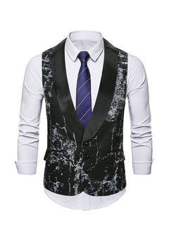 اشتري New Slanted Placket Zipper Suit Vest في الامارات