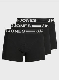 Buy 3 Pack Logo Band Trunks in Saudi Arabia