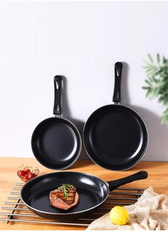 اشتري 3 Piece Non-Stick Surface Cookware Set 20Cm-25cm-30Cm في السعودية