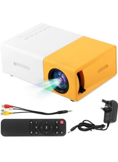 اشتري YG300 Smart Projector Mini Projector Portable Projector for Cartoon Movie And Matches Mini LED Projector 1080P Full HD Outdoor Projector With HDMI USB Interfaces And Remote Control في الامارات