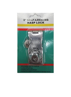 Buy Roll over image to zoom in HASP and Staple with Lock 3 inch in UAE