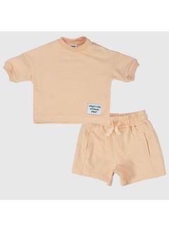 Buy Unisex Salmon 2-Piece Outfit Set in Egypt