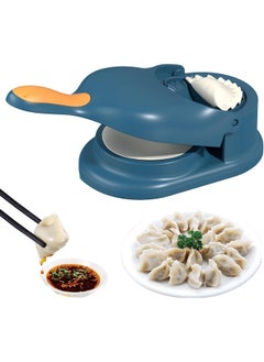 Buy Dumpling Maker, Dumpling Skin Maker with Dumpling Press Molds Set, Manual Dumpling Maker Dumpling Skin Machine, Easy-Tool for Dumpling Kitchen Accessories Empanada Molds 2 In 1 in UAE