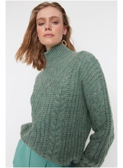 Buy Sweater - Green - Regular fit in Egypt