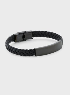Buy Genuine Leather Braided Bracelet in Saudi Arabia