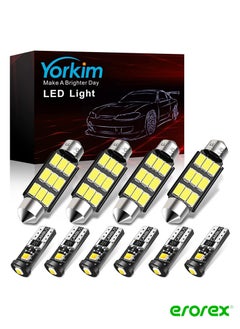 اشتري 194 Led bulb 578 Led bulb Combo Bright Led bulbs for Led interior car lights Led Dome lights interior lights Map Door Courtesy License Plate Lights T10 Led bulb 211-2 212-2 Led bulb pack of 10 في السعودية