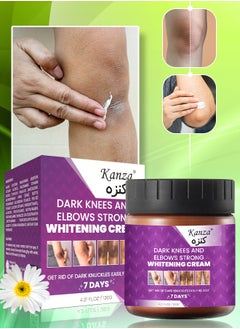 Buy Dark Knees and Elbows Strong Whitening Cream 120g Get Rid of Knuckles Easily in Just 7 Days Skin Whitening Improve Skin Tone Nourishing and Moisturizing Cream in UAE