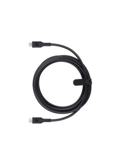 Buy iPhone Charger Type-C To Lightning PVC Cable PD 60W 2M Fast Data Sync And Charge Compatible with iPhone 14/14 Plus/ 14 Pro/14 Pro Max/iPhone 13/12/11/XS/Pro Max /Pro/Mini/SE/ ipad 9 Black in UAE