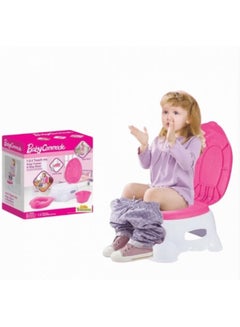 اشتري 3in baby commode potty trainer seat step stool في السعودية