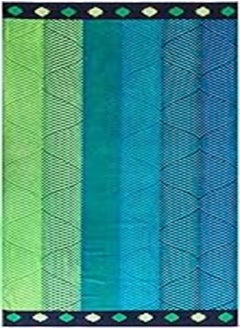 Buy Signoola Beach Towel 90 x 170 cm Zigzag Multicolor, 100% cotton. in Egypt