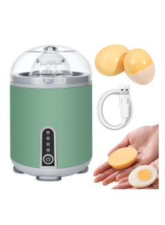 Buy Electric Egg Yolk Mixer, Boiled Golden Egg Separator, Wireless Egg Spinning Maker, Egg Scrambler in Shell Shaker with USB Charger, for Home Kitchen Cooking Baking Mixing Egg (Green) in UAE