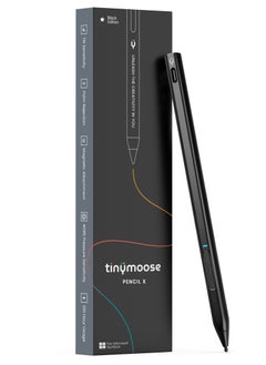 Buy Active Digital Stylus Pen for Microsoft Surface Pro/Book/Laptop/Go - With Precise Pressure Sensitivity, Palm Rejection & Tilt Sensitivty - Black Edition in UAE