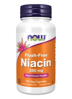 اشتري Flush-Free Niacin 250 mg 90 Veg Capsules في مصر