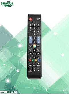 Buy Universal Tv Remote Control Wireless Smart Controller Replacement For Samsung Hdtv Led Smart Digital Tv Black in UAE