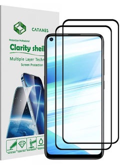 Buy 2 Pack For Vivo Z5x Screen Protector Tempered Glass Full Glue Back in UAE