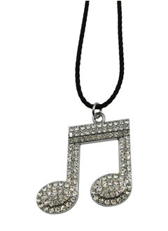 اشتري Car Pendant Fancy Diamond Music Symbol Pendant 1 Pcs Car Mirror Hanging Pendant في السعودية