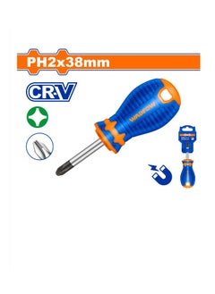 Buy Wadfow PH2X38 Phillips Screwdriver - 38mm (WSD2221) in UAE