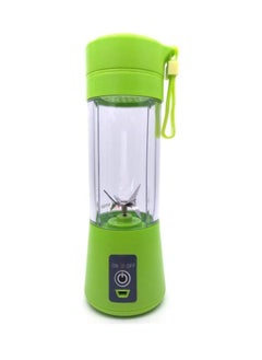 Buy Personal USB Portable Juicer Blender Household Fruit Mixer Rechargeable Machine Green in UAE