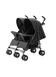 اشتري Teknum Twin Stroller Fellow - Black في الامارات