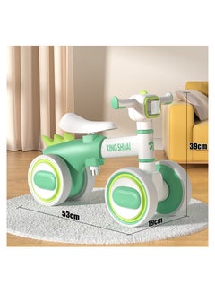 اشتري Baby Balance Bike Toys for 1 Year Old Gifts Children Walker No Pedal Infant 4 Wheels Bicycle Baby Walker في السعودية